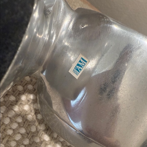 Silver Airplane Desk Clock - Picture 7 of 7